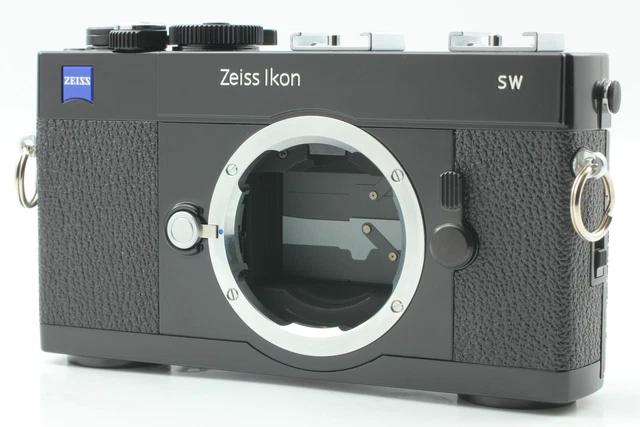[Unused] Zeiss Ikon SW Black 35mm Rangefinder Film Camera Body From JAPAN