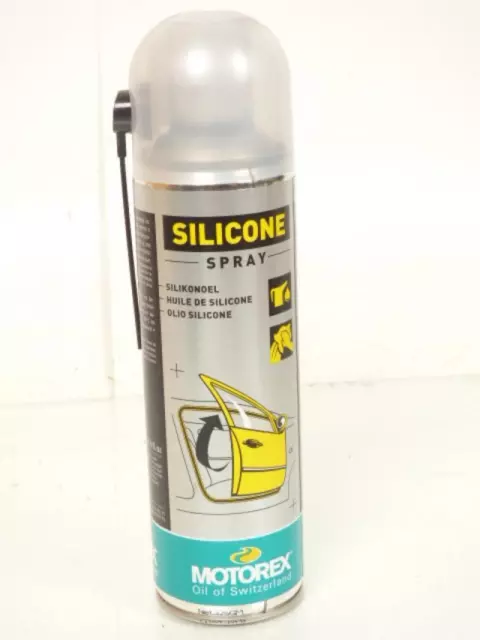 Bombe d'huile de silicone pour motorex en spray de 500ml Neuf aerosol lubrifiant