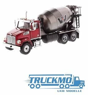 Western Star 4900 with Lift Axle and McNeilus Bridgemaster Concrete Mixer in Metallic Blue - 71075