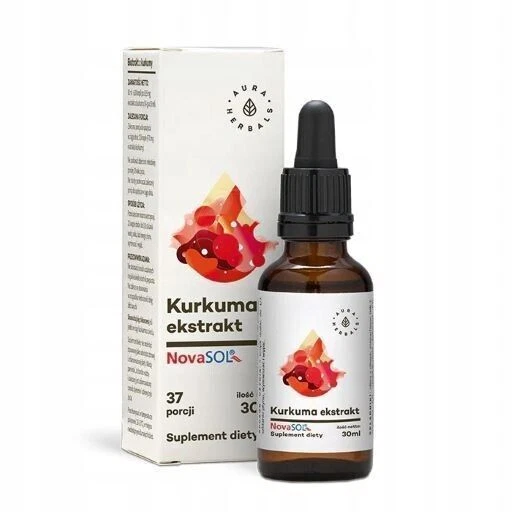 AURA HERBALS CURRICUM EXTRAIT DE Curcuma EN GOUTTES LIQUIDES 30ml