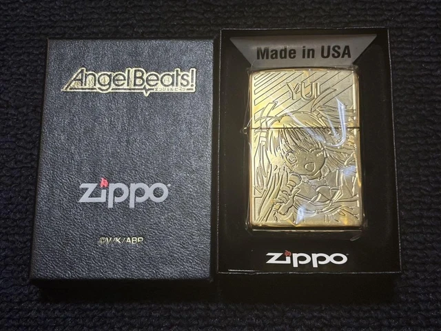 Angel Beats! zippo ユイ GoldLimIted ANGEL BEATS ZIPPO Yui Gold Limited EUR 508,92 - PicClick FR
