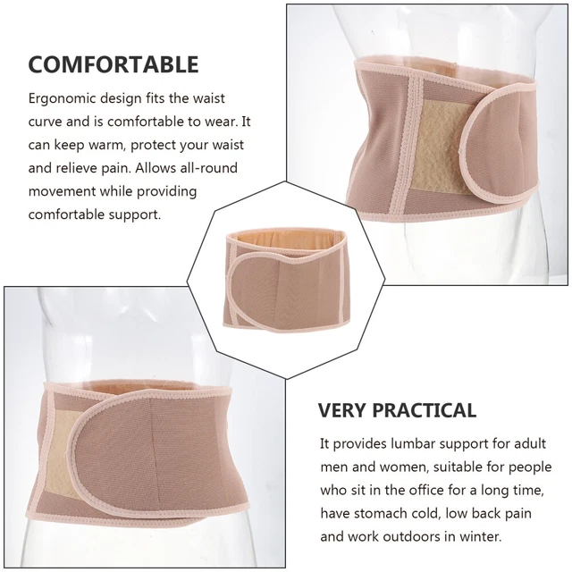WARM BELT LUMBAR Pad Kidney Keeping Waist Support Men and Women Fitness
