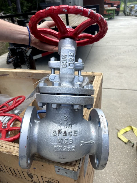 3" Space Stop Check Valve class #150