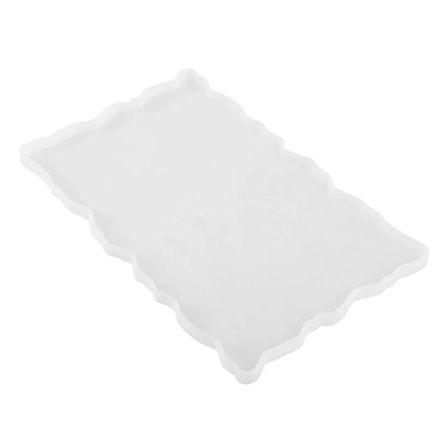 Bandeja de gel de sílice mango de silicona bandeja moldes de cristal bandeja de joyería resina epoxi