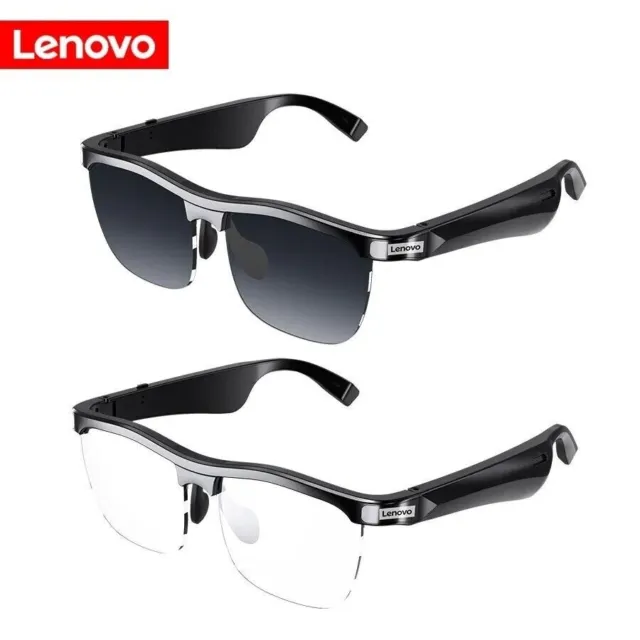 2 x Lenovo MG10 Smart Music Sunglasses Dark Lense x1 and Clear Lense x1