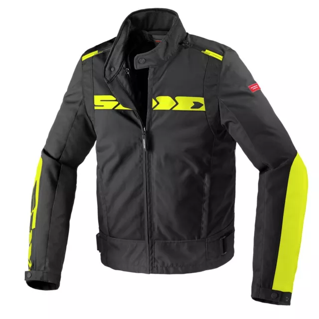 Jacke Motorrad Spidi Solar Tex Mit Innen- Thermisch Abnehmbar Mann Gelb