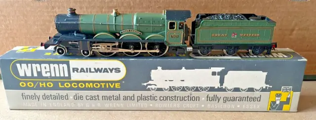 Wrenn OO W2247 4-6-0 Clun Castle. GWR Green. Exceptional Condition. Mint In Box