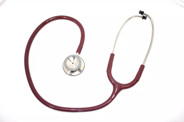 ADC Adscope Profesional Stethoscope #603 Adult 22" Red NEEDS TIPS/EARPIECES!