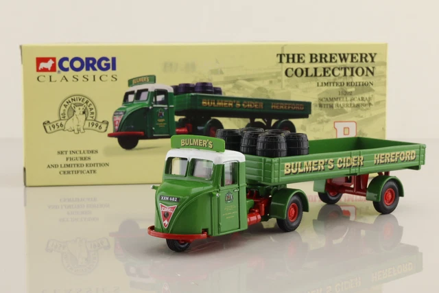 Corgi 15202; Scammell Scarab; Artic Dropside, Bulmer's Cider; Excellent Boxed