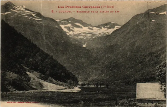 CPA Les Pyrénées Centrales - LUCHON - Ensemble de la Vallée du Lys (582846)