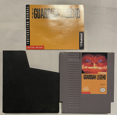The Guardian Legend avec manuel Nintendo NES testé et authentique, Clean