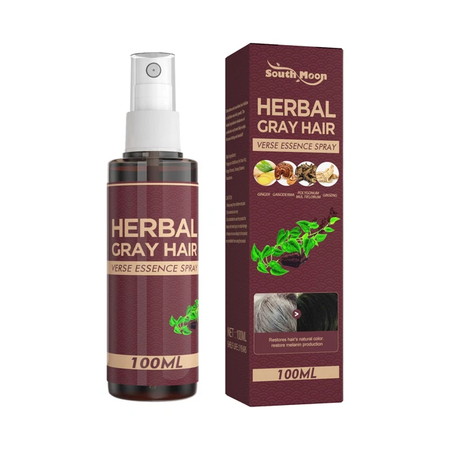 Champú hidratante aerosol cura a base de hierbas blancas para tratamiento del cabello