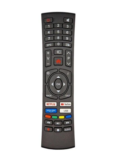 Télécommande Pour Smart Tech SMT65N30UC2M1B1 - Neuf Sous Blister, Remplacement Pour TV
