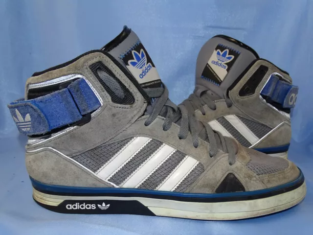 Adidas Space Diver Sneaker Mid Decade Consortium Hi Leder Gr 42 Blau Grau    D27