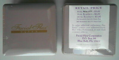 Facial Flex Ultra anti-aging device NEW SEALED vintage genuine original + elastc
