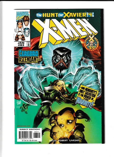 Comic Book Marvel Jan 83 X-Men The Hunt For Xavier Pt 4 Of 6 ~Cb2