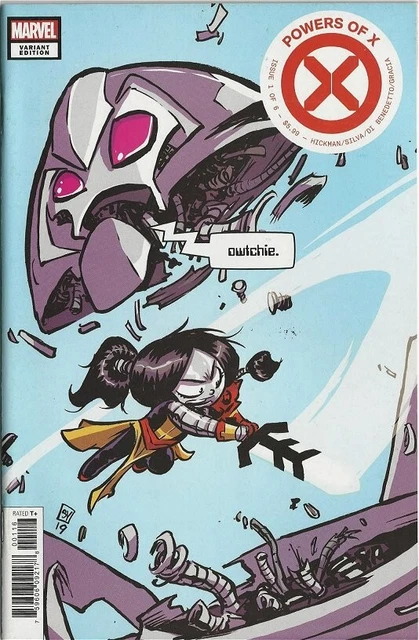 2019 Marvel - Powers of X # 1  Skottie Young Variant -  High Grade Copy
