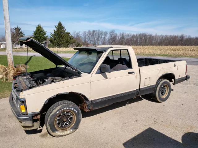 Parts or All 1992 Chevy S-10 2.8L 5 Speed 2 WD - LOTS OF GOOD PARTS - Lund Visor