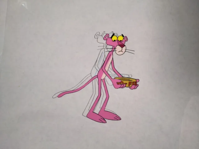 PINK PANTHER Animation Cel show Production Art vintage cartoon Network  I7