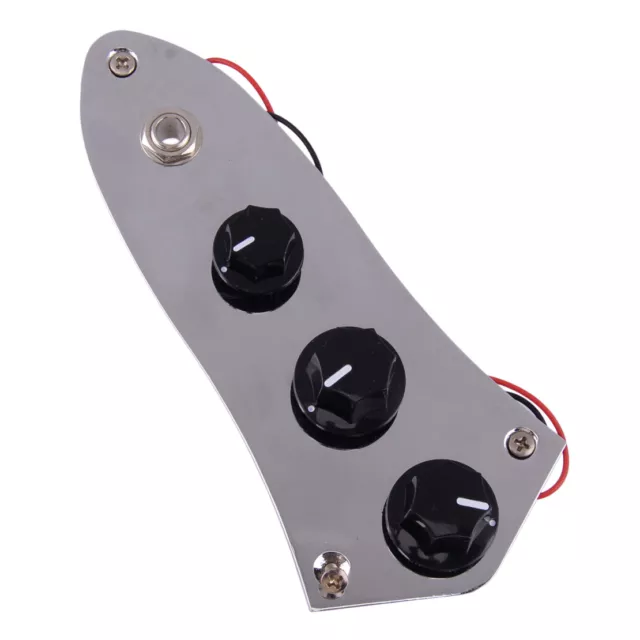 Loaded Switch Control Plate Prewired Fit for Fender Jazz Bass Guitars Repair