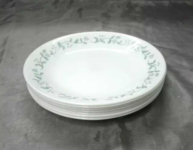 Corning Ware Corelle COUNTRY COTTAGE Set of 6~6-3/4" Bread & Butter Plates USA