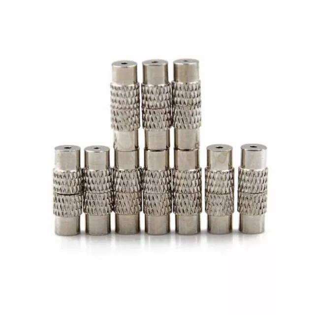 10x net magnetic clasp stainless steel magnetic clasps with safe snap lock fit$g