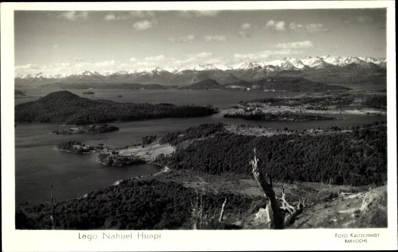Ak Argentinien, Lago Nahuel Huapi, Panorama - 3894566