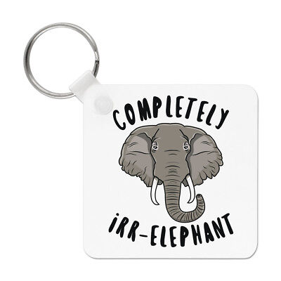 Completamente Irr-Elephant Portachiavi Chiave Catena - Divertente Scherzo