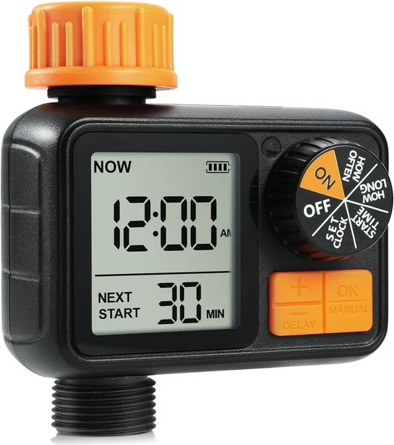 AQXONG Temporizzatore di Irrigazione Automatico,Timer per l'irrigazione