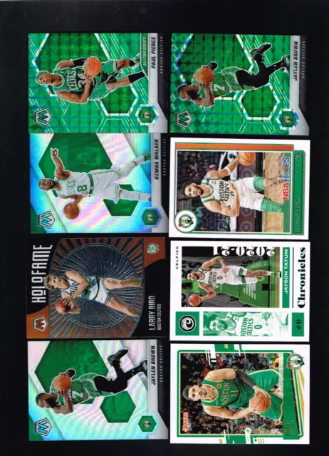 Boston Celtics Card Lot (27) Jason Tatum, Parallels, Rookies,Die Cut  2017-2022 