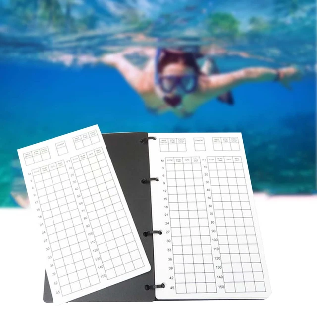 Carnet Sous-marin SCUBAPRO WetNotes – État Quasi Neuf – Pour Notes Subaquatiques