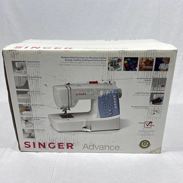 SINGER ADVANCE MODEL 7422 Electronic Sewing Machine Sealed 195.00