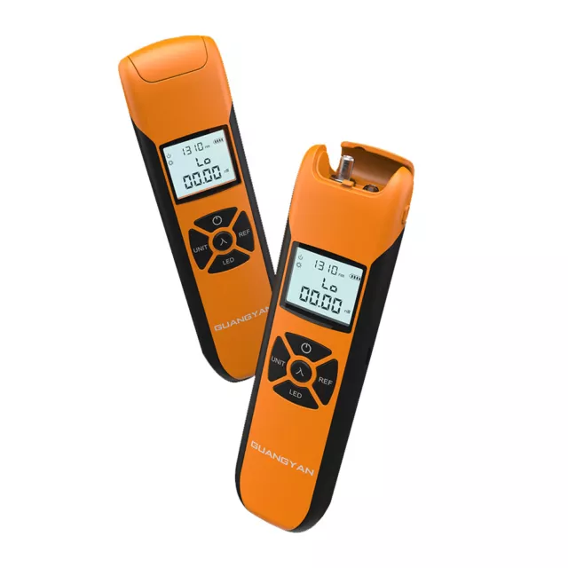 Fiber Optical Power Meter SC/FC/ST/LC LED Flashlight 400mah Li-ion USB charge