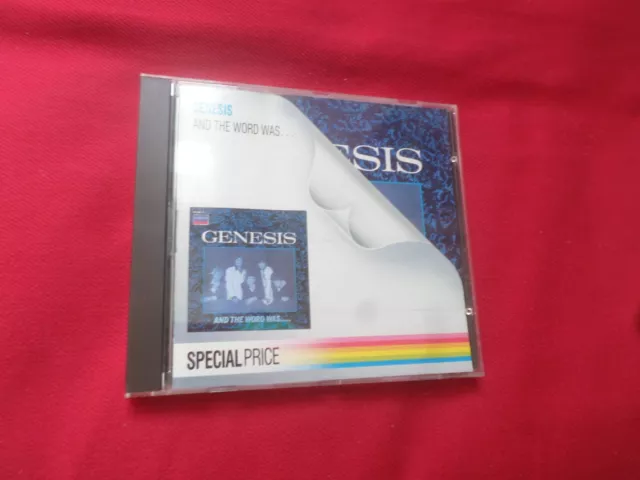 Genesis Original Cd Album- And The Word Was -1987 Decca  Records