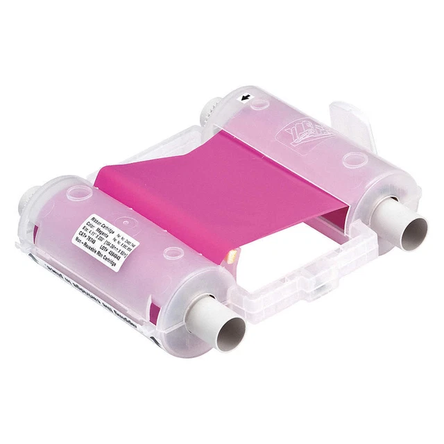 BRADY 76749 Ribbon Cartridge,Magenta,200 ft. L