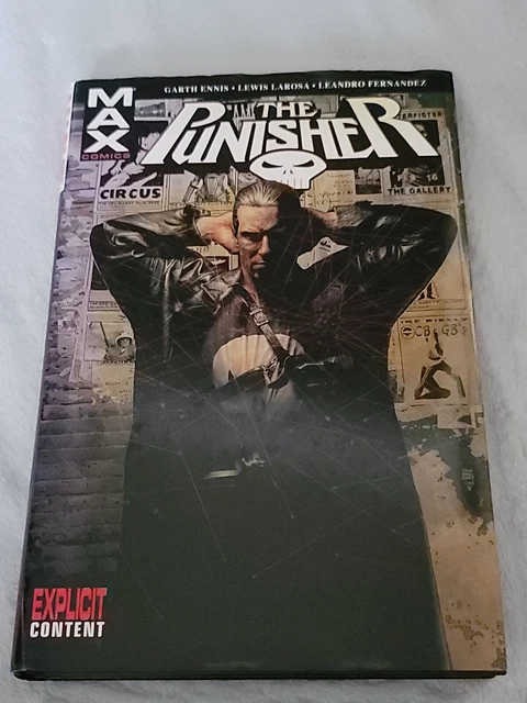The Punisher Vol 1 Marvel Max Hardcover HC Garth Ennis