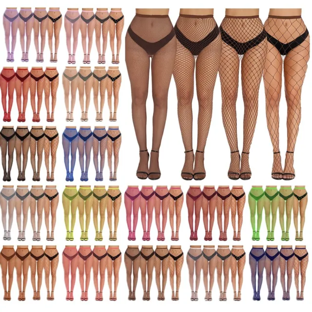 Women's Underpants Long Pantyhose Fishnet Stockings Stylish Tights High Waist