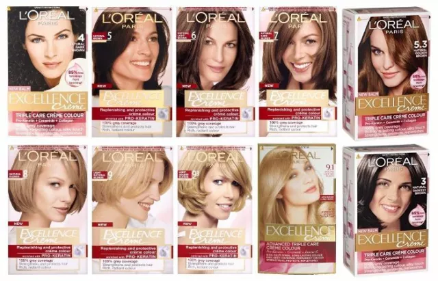 L'Oreal Paris Excellence Creme Permanent Hair Color, 9.5NB Lightest Natural Blonde, 1 kit - wide 3