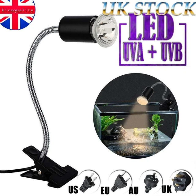 UVA UVB 25-75W Heat Emitter Lamp Bulb Light for Tortoise Reptile Brooder Basking