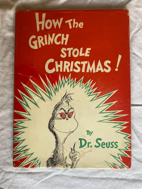 HOW THE GRINCH Stole Christmas Dr Seuss First Editon First Printing 250 ...
