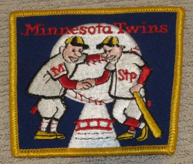 Vintage Minnesota Twins Patch - Minneapolis Millers St. Paul Saints 1990's era