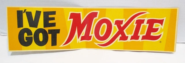I've Got Moxie Soda Vintage Sticker Decal Sign Country General Store Unused