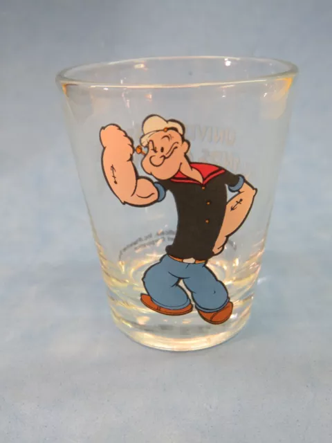 Liquor Shot Glass ~ POPEYE The Sailor Man ~ Universal Studios, Islands Adventure