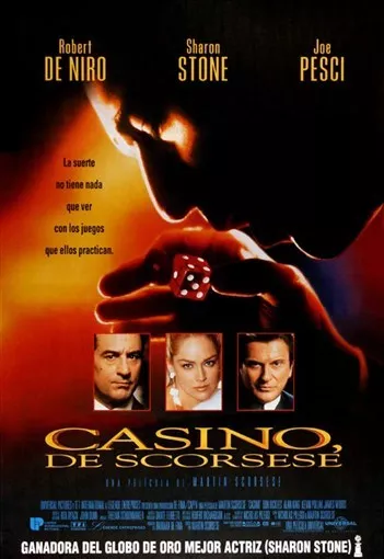 Casino (1995) Robert De Niro mafia movie poster print 2