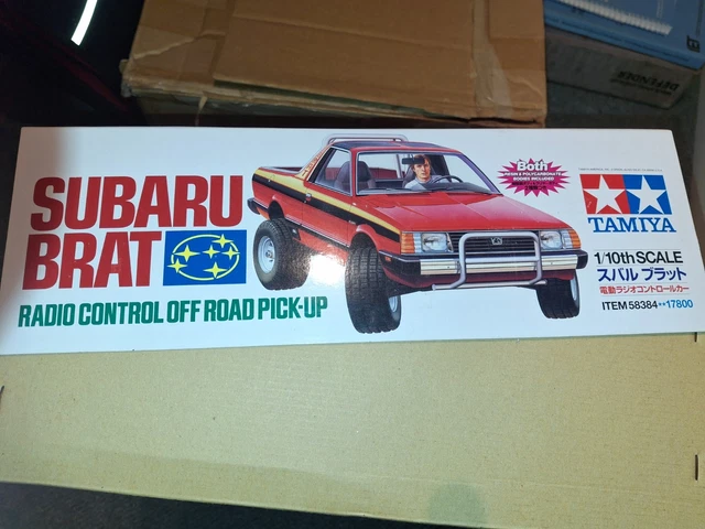 TAMIYA 58384 17800 Subaru Brat Chrome Chassis edition NIB 2007 £414.70 ...