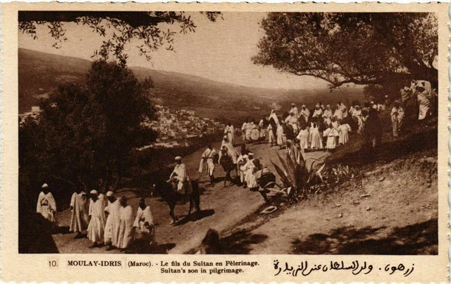 CPA AK MOULAY IDRIS - Le fils du Sultan en Pelerinage MAROC (797200)