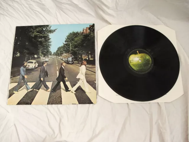 THE BEATLES ABBEY ROAD 1st UK PRESS MISALIGNED APPLE - SUPERB CONDITION