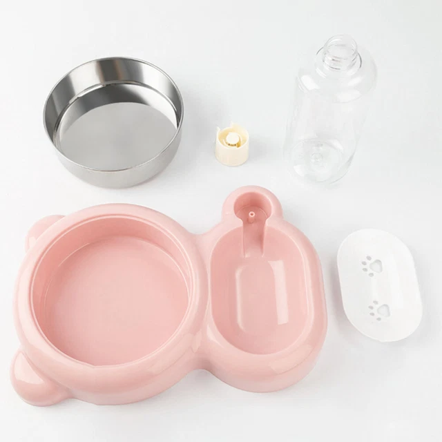 Automatic Dog Water Dispenser Pet Bowl Stainless Steel Water Dispenser Food Bowl