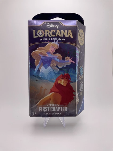 Lorcana TCG: The First Chapter – 3 Booster Packs (Englisch) | Sammler- & Spielkarten | Inkl. Versandschutz