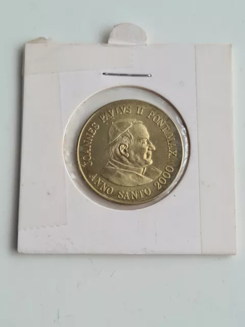 Euro Vatican 50 cent  Paulus II année 2000 Italia